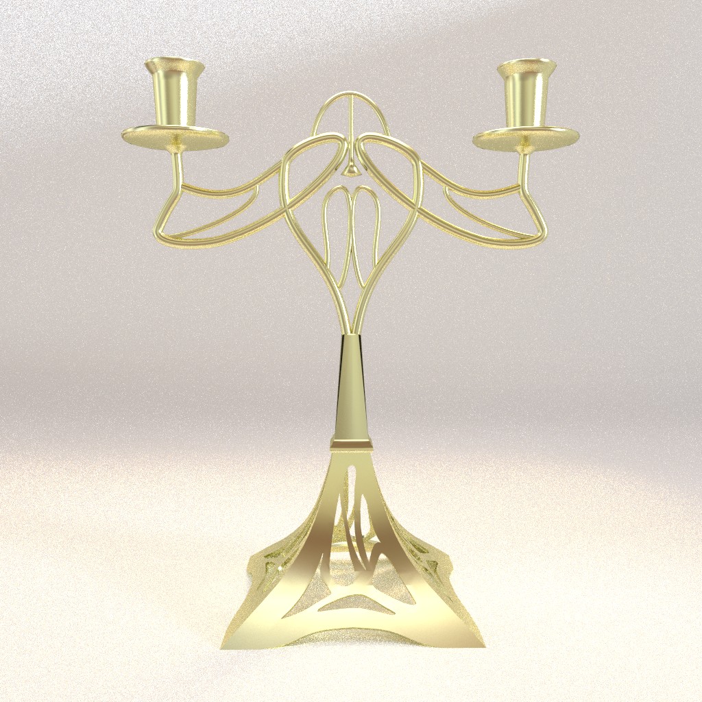 Fancy Candle Holder preview image 1